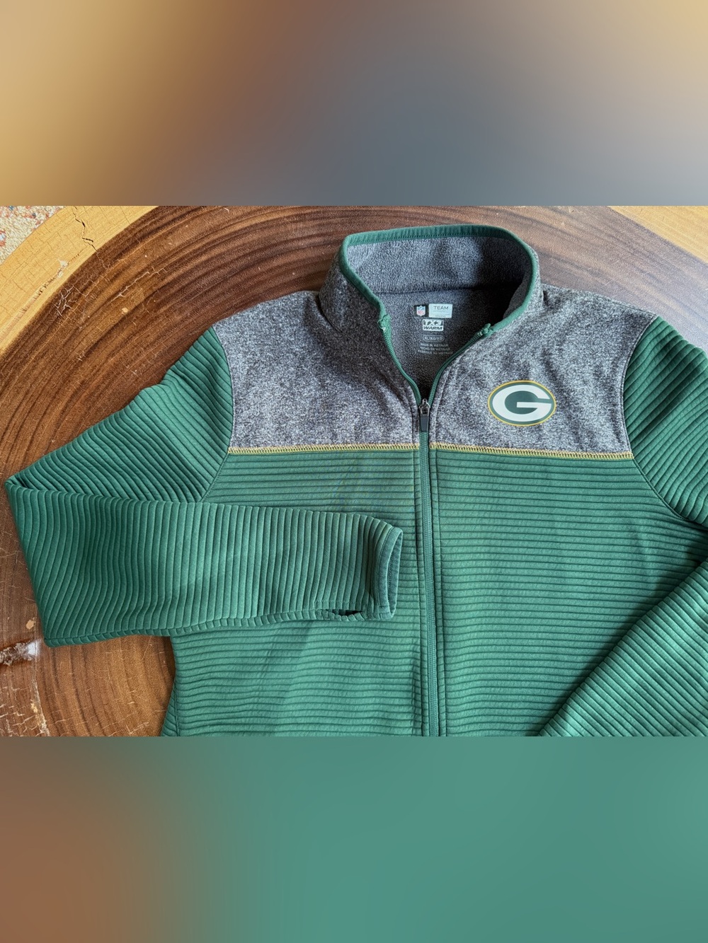 NFL Green Bay Packers Women’s Full-Zip Sweater Jacket